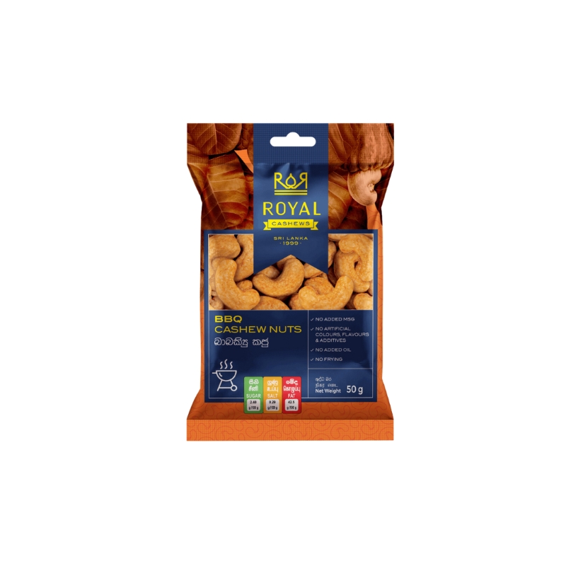 50g BBQ Cashew Nuts Pack